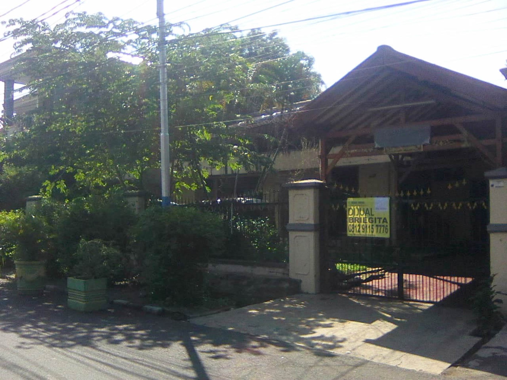 Rumah Cempaka Putih Barat, Bebas Banjir, Dpn Kantor Kelurahan