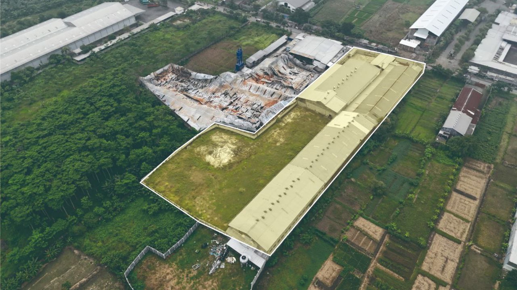 Disewakan Cepat! Gudang / Pabrik kawasan Industri Surabaya