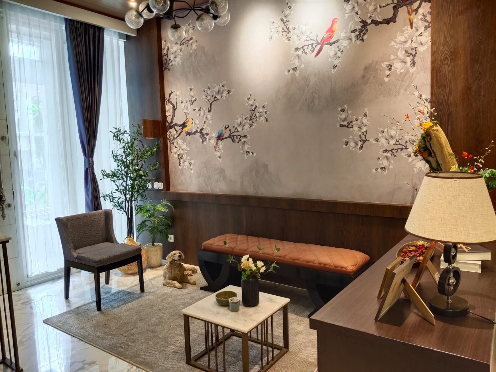 Dijual Rumah Full Renovasi Full Furnish Pakuwon Indah Surabaya