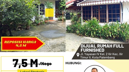 Dijual Rumah Full Furnised dekat JM Lemabang