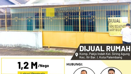 Rumah Dijual dekat Griya Agung Palembang