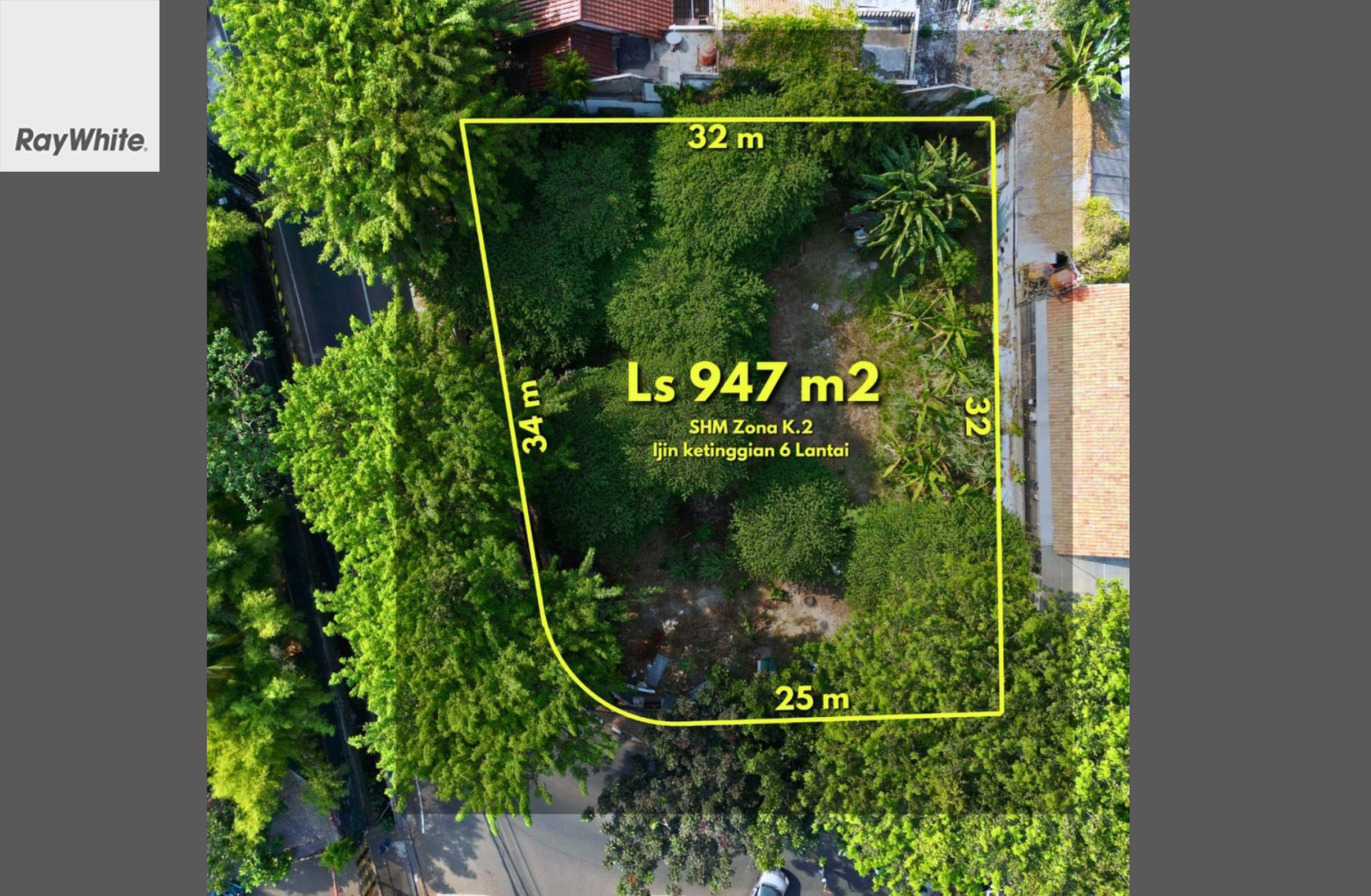 FOR SALE Tanah Komersial Murah dibawah NJOP K2 Bisa Bangun 6 Lantai di Duren Tiga Raya Pancoran Jakarta Selatan #Emm