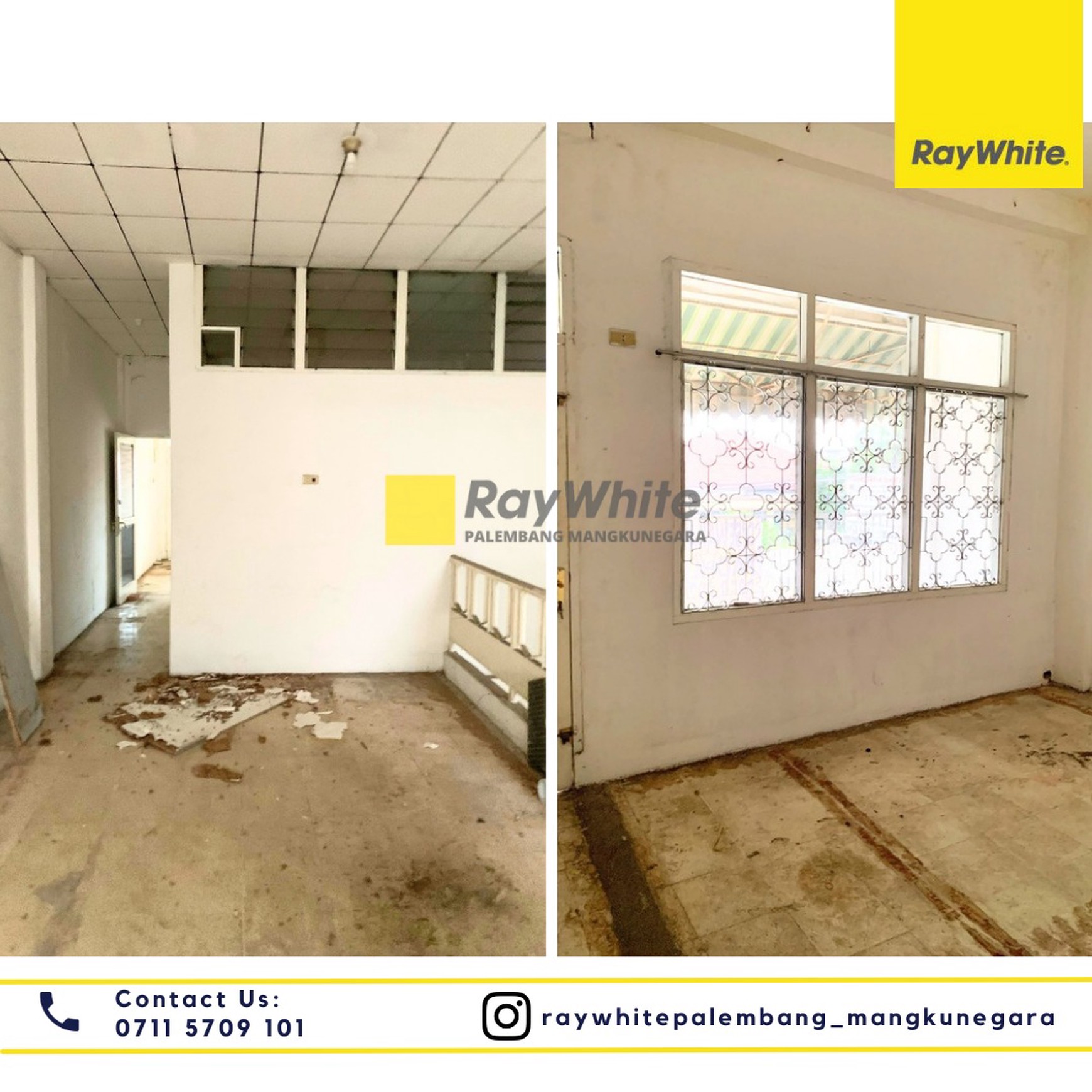 Ruko Disewakan dekat Selebrity Cafe Palembang