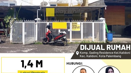 Rumah Dijual dekat PT Pusri Palembang