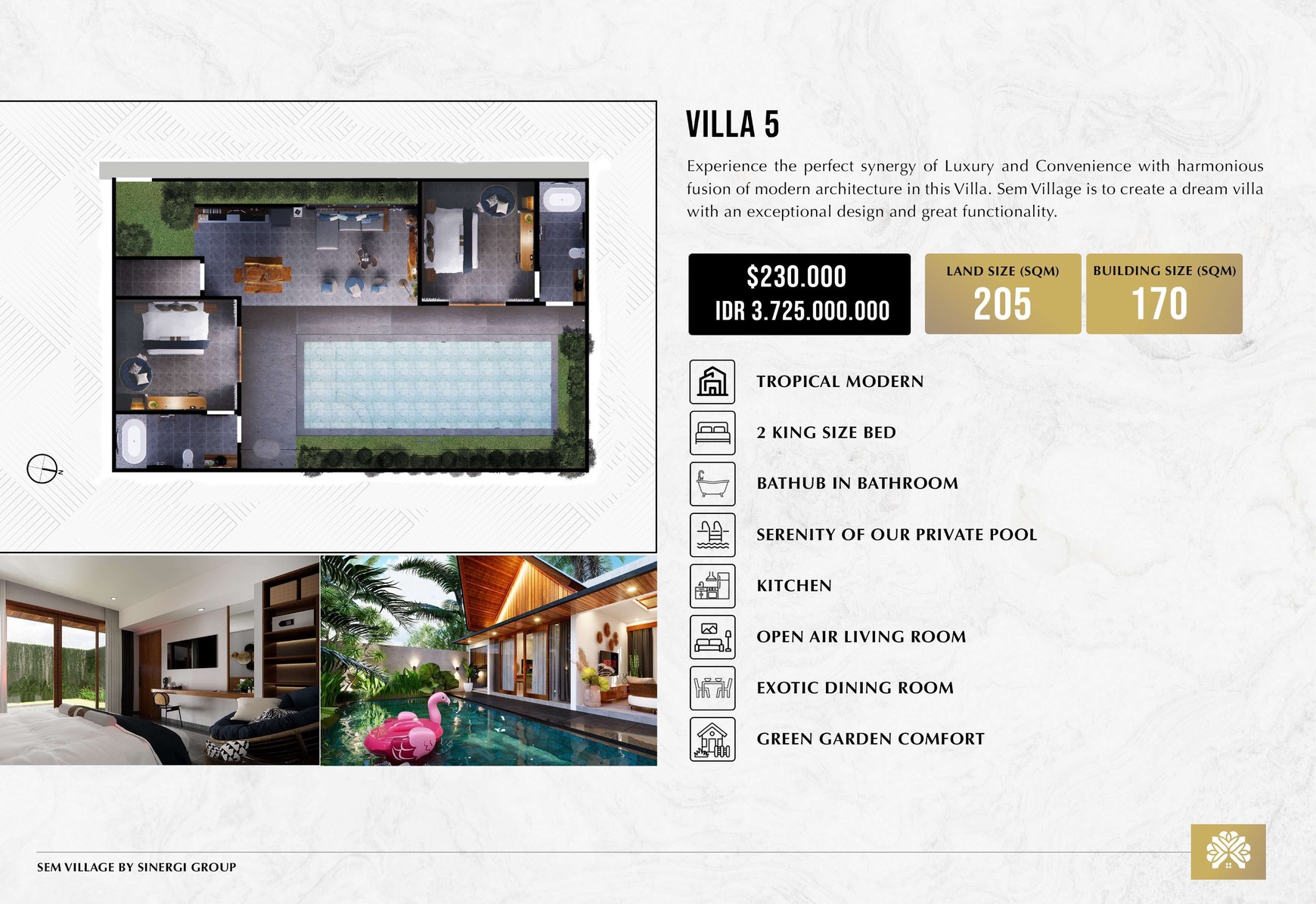 Villa Bagus Di Sem Village Bali, Seminyak Bali
