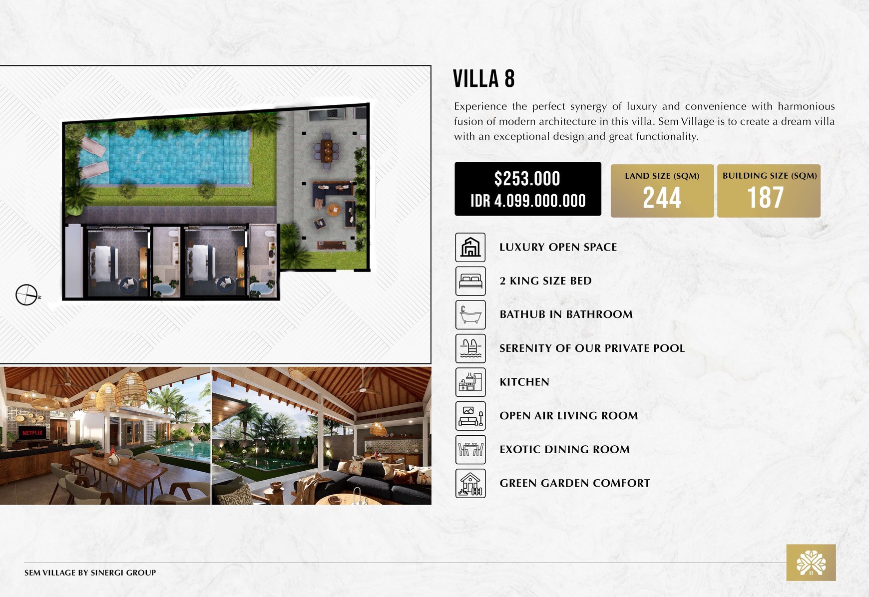 Villa Bagus Di Sem Village Bali, Seminyak Bali