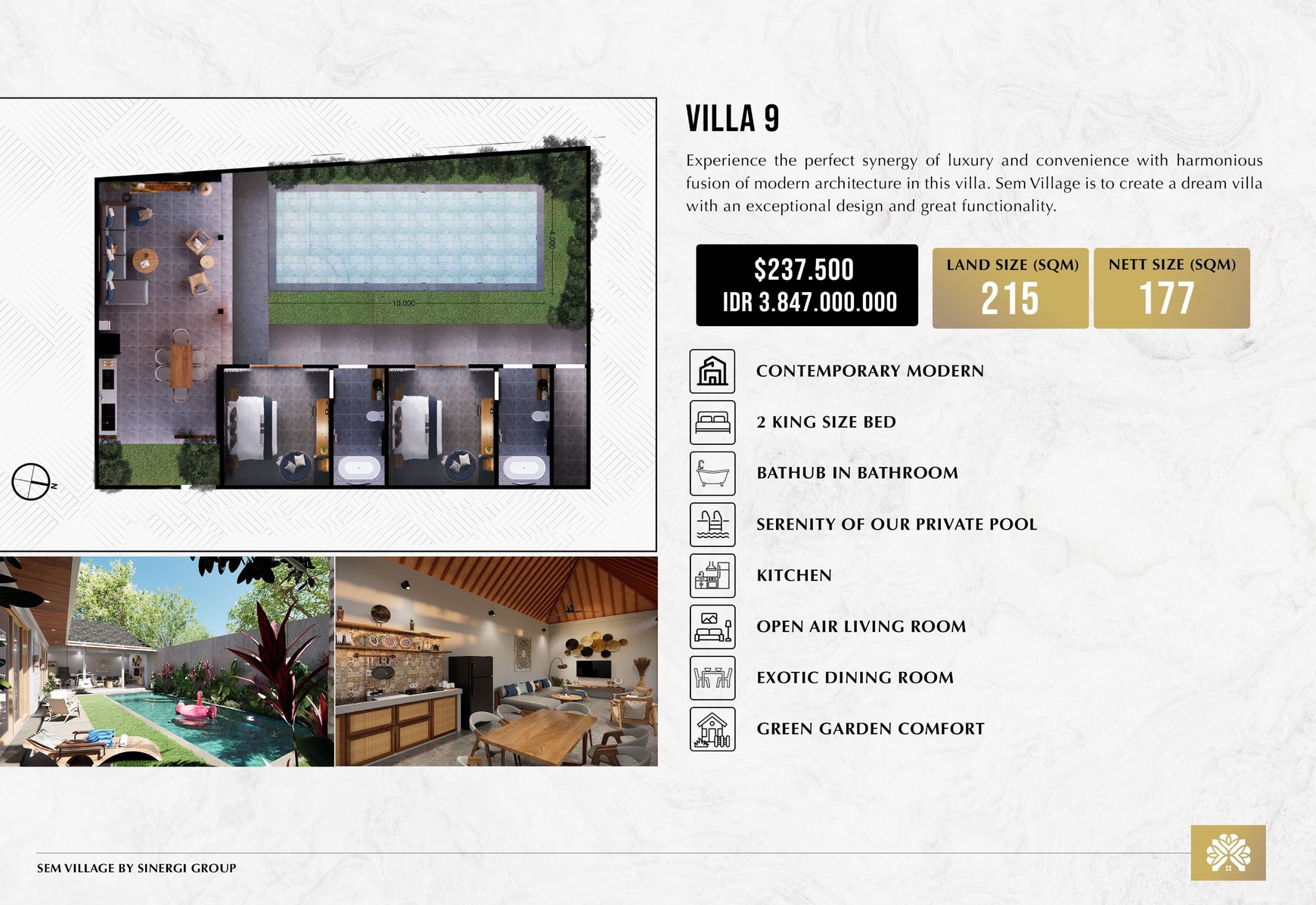 Villa Bagus Di Sem Village Bali, Seminyak Bali