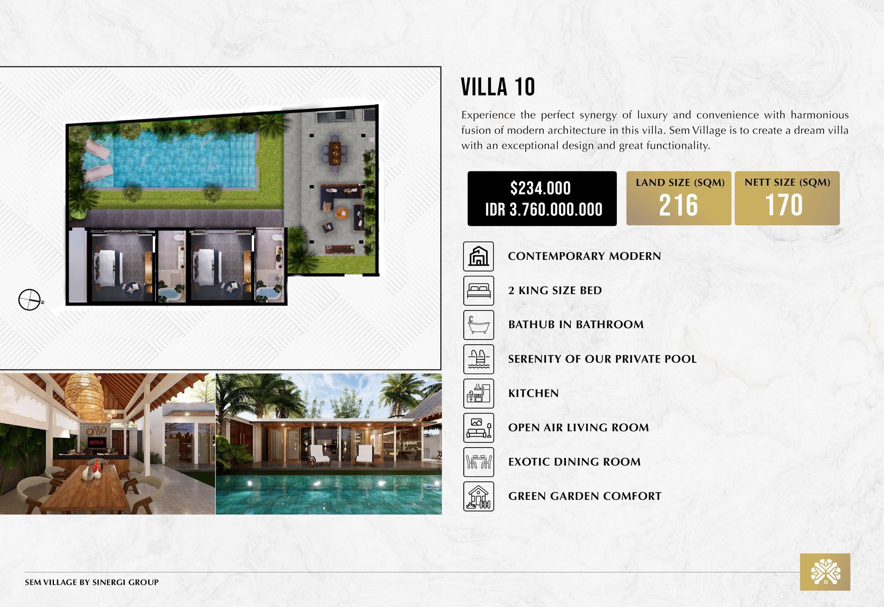 Villa Bagus Di Sem Village Bali, Seminyak Bali