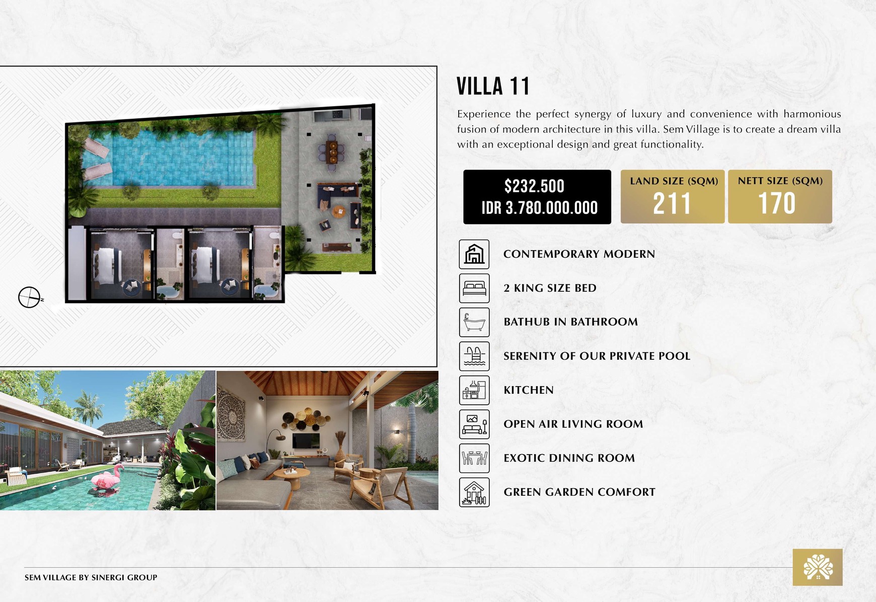 Villa Bagus Di Sem Village Bali, Seminyak Bali