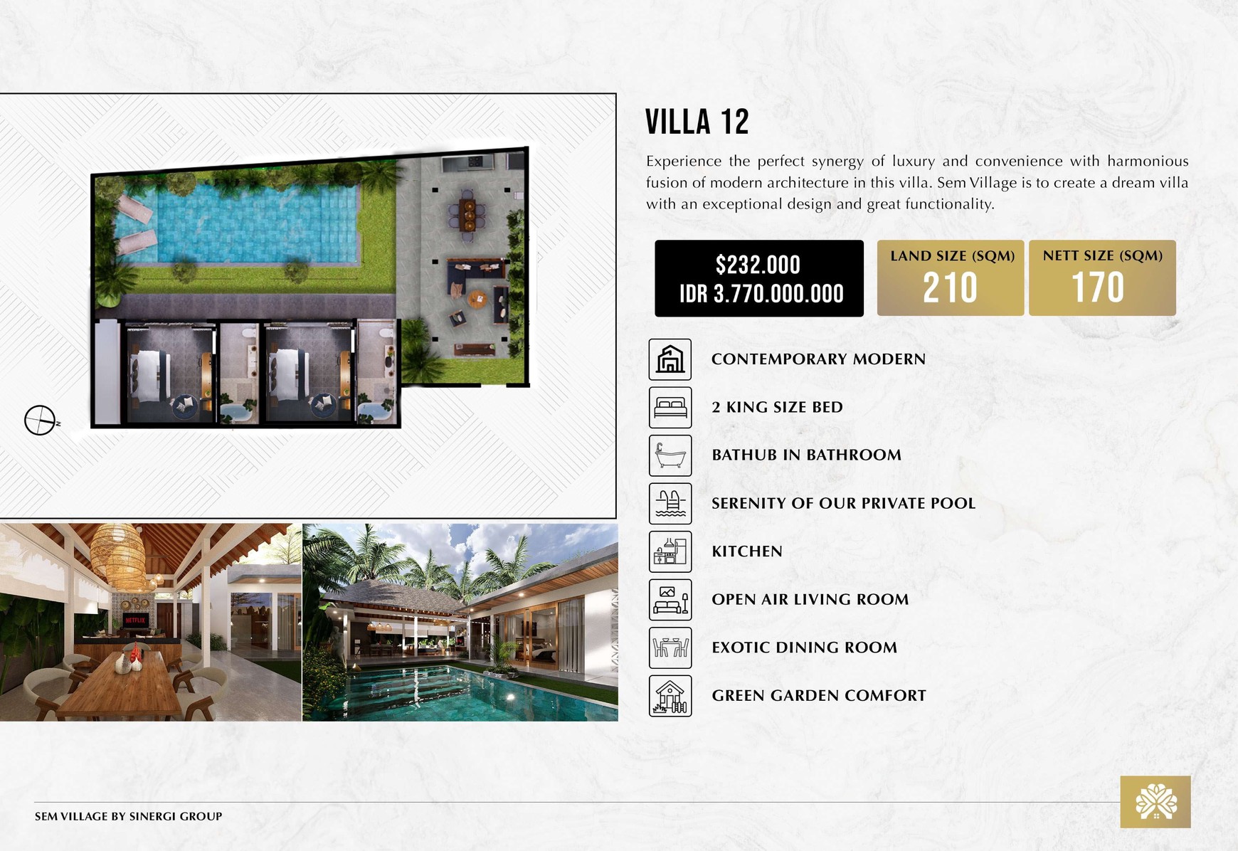 Villa Bagus Di Sem Village Bali, Seminyak Bali