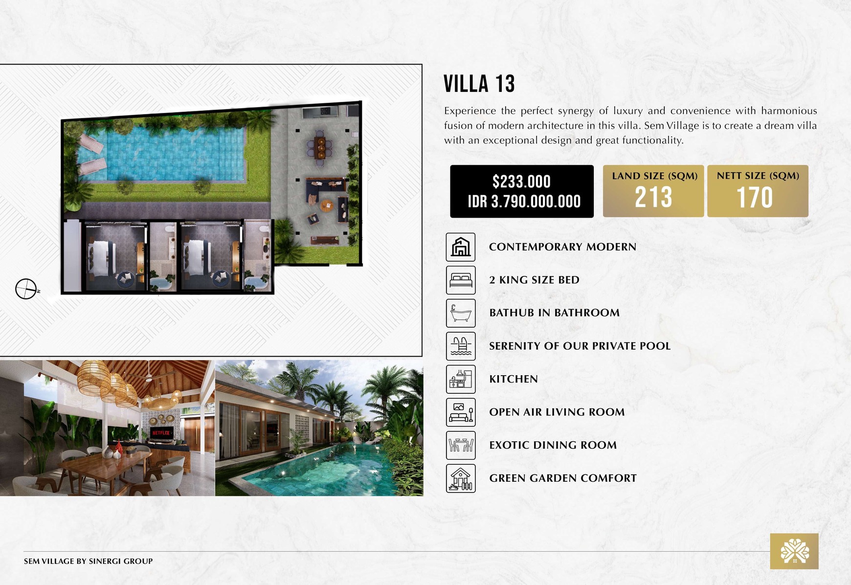 Villa Bagus Di Sem Village Bali, Seminyak Bali