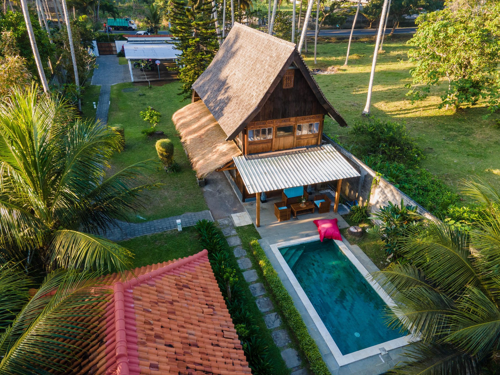 Freehold Villa With Ocean View in Tabanan Bali