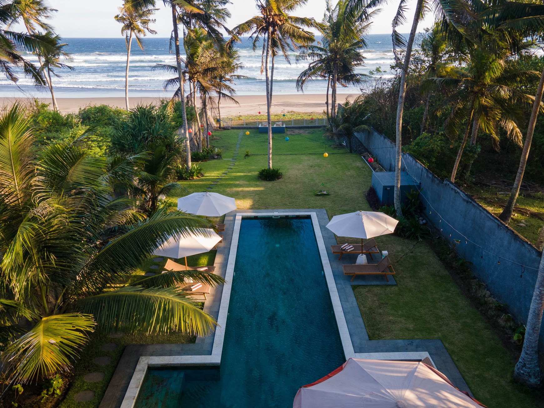 Freehold Villa With Ocean View in Tabanan Bali
