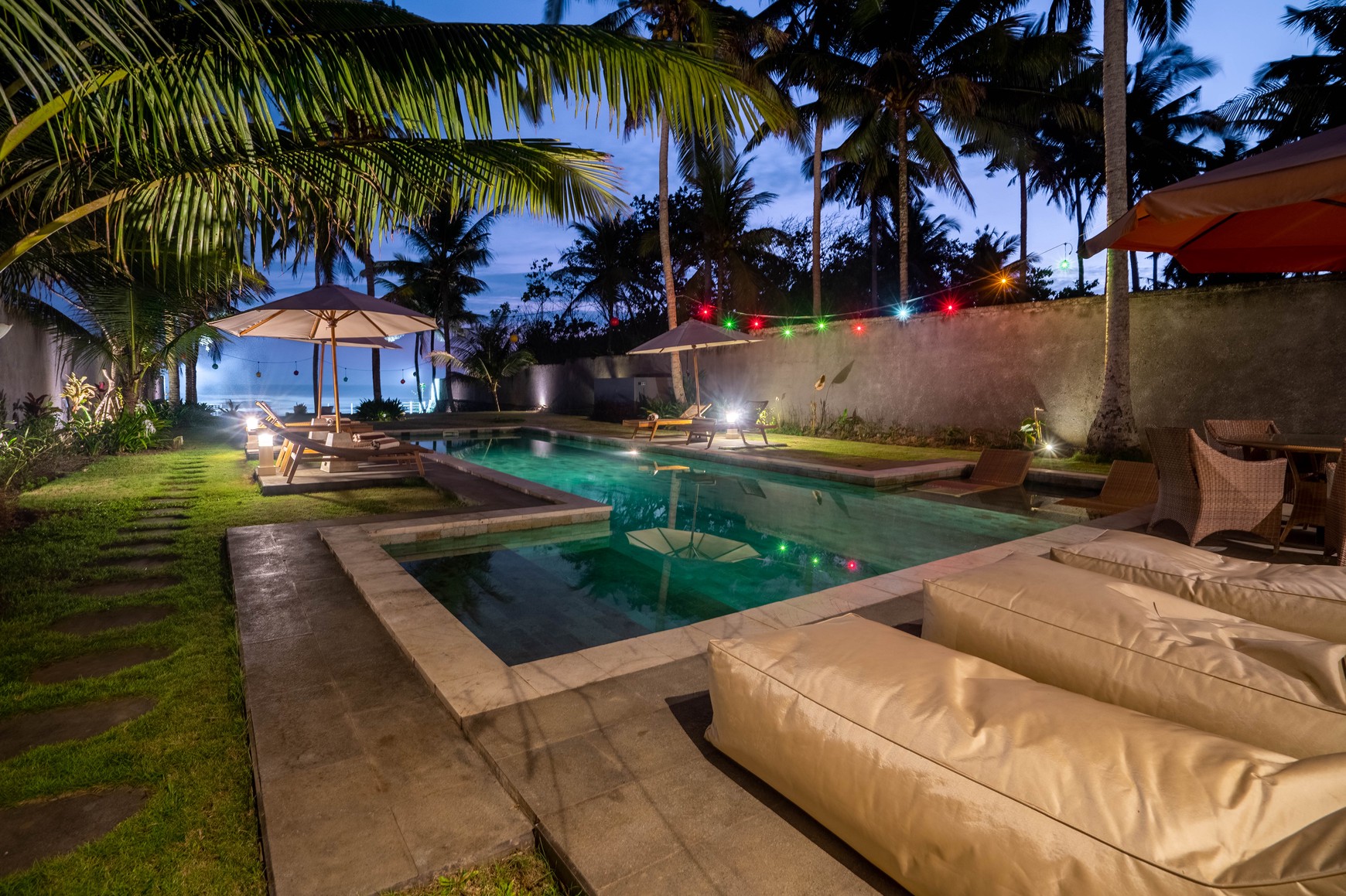 Freehold Villa With Ocean View in Tabanan Bali