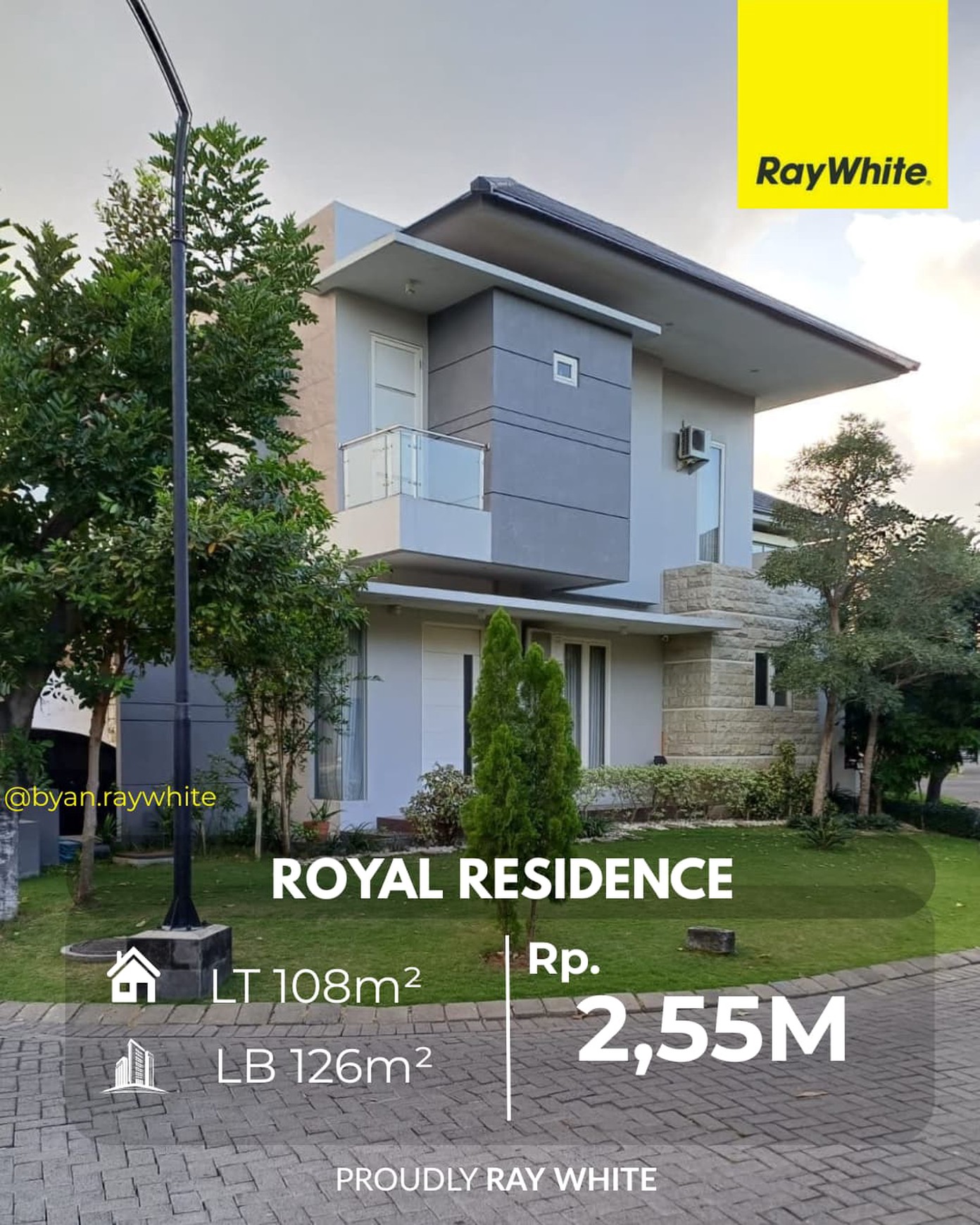 DIJUAL RUMAH MINIMALIS SEMI FURNISHED - ROYAL RESIDENCE