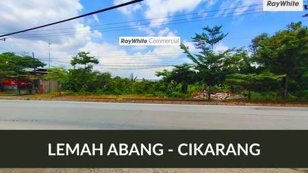 Dijual Kavling Komersial Strategis 9.000 m&#xb2; di Jalan Lemah Abang 