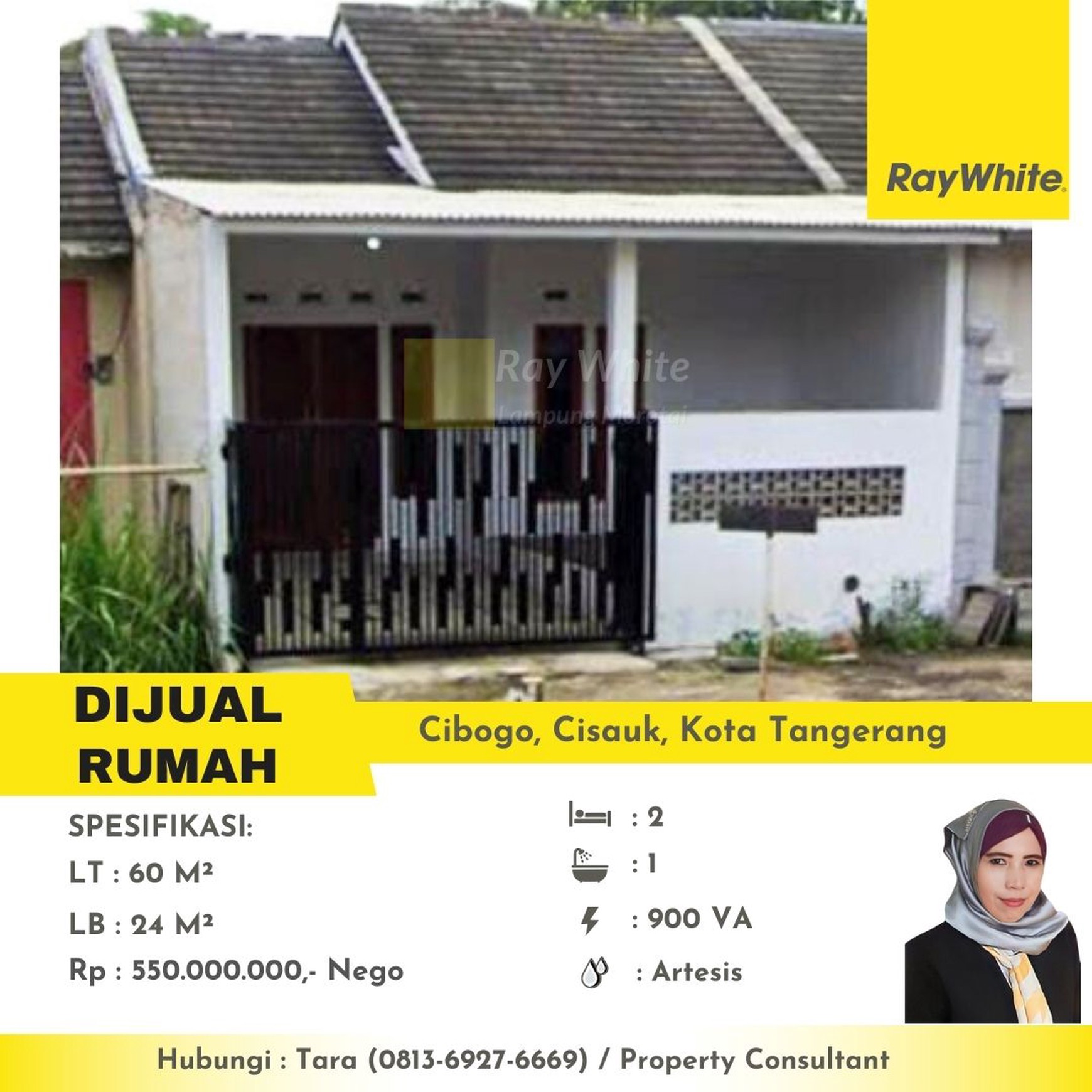 dijual rumah murah cibogo cisauk