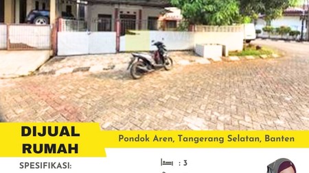 dijual rumah murah pondok aren