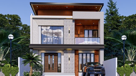 Rumah Brand New 2 lantai di Nusa Loka BSD City Tangerang Selatan