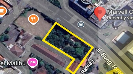 DIJUAL TANAH STRATEGIS Bung Tomo Ngagel Seberang Marvell City Mal