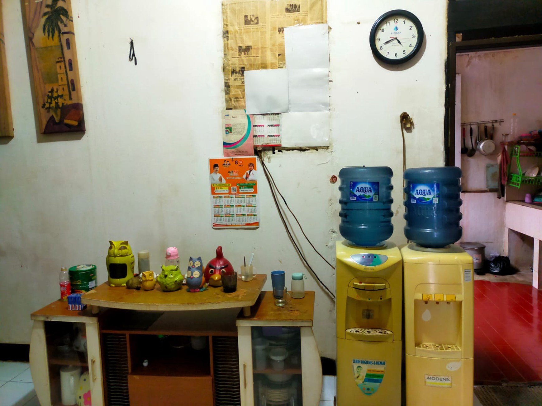 Rumah hitung tanah di Cipadu- Larangan.