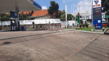 Dijual Kavling Komersial, ex Pom Bensin di Kawasan Mampang, Jakarta Selatan