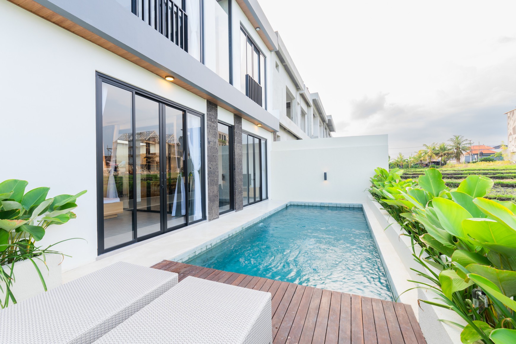 For Rent Brand New Villa With Private Pool in Pererenan Mengwi