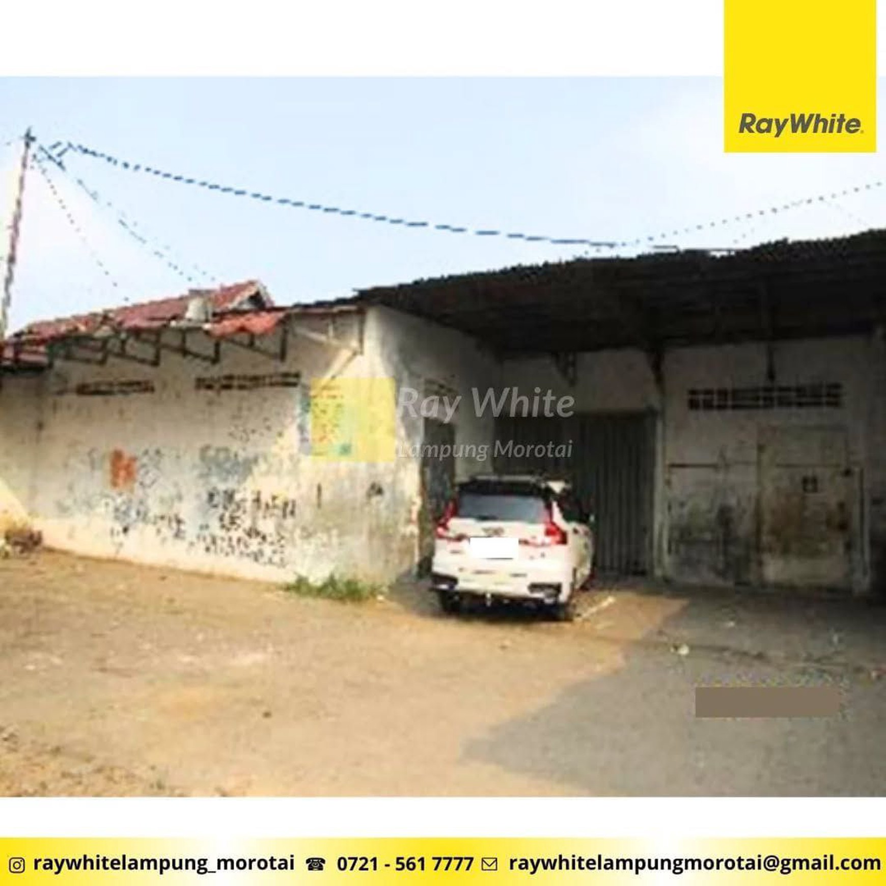 Dijual Gudang di Teluk Betung Selatan, Bandar Lampung