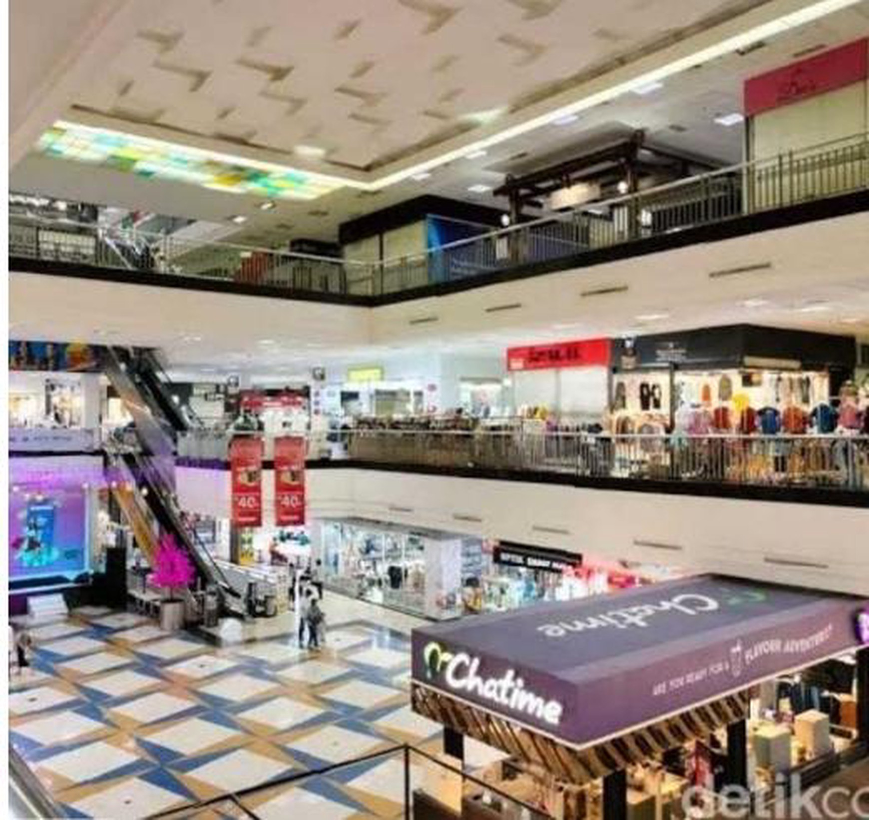 Kios dalam Mall di Depok