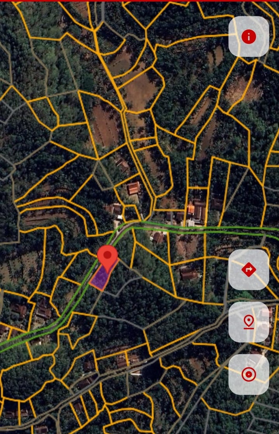 Tanah Murah Luas 731 Meter Persegi Lokasi Strategis di Jl Nampu Kalak Pacitan 