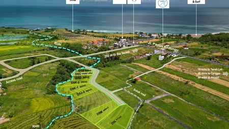 Land Freehold Close To The Beach Belong Tabanan Bali