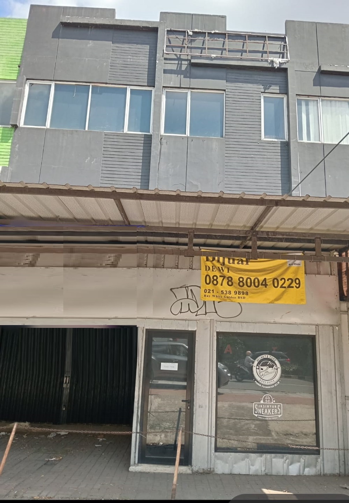 Dijual ruko gandeng sudah dijebol area ciputat tangerang banten strategis siap huni