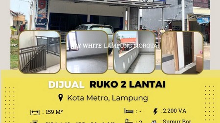 Dijual Ruko 2 lantai
