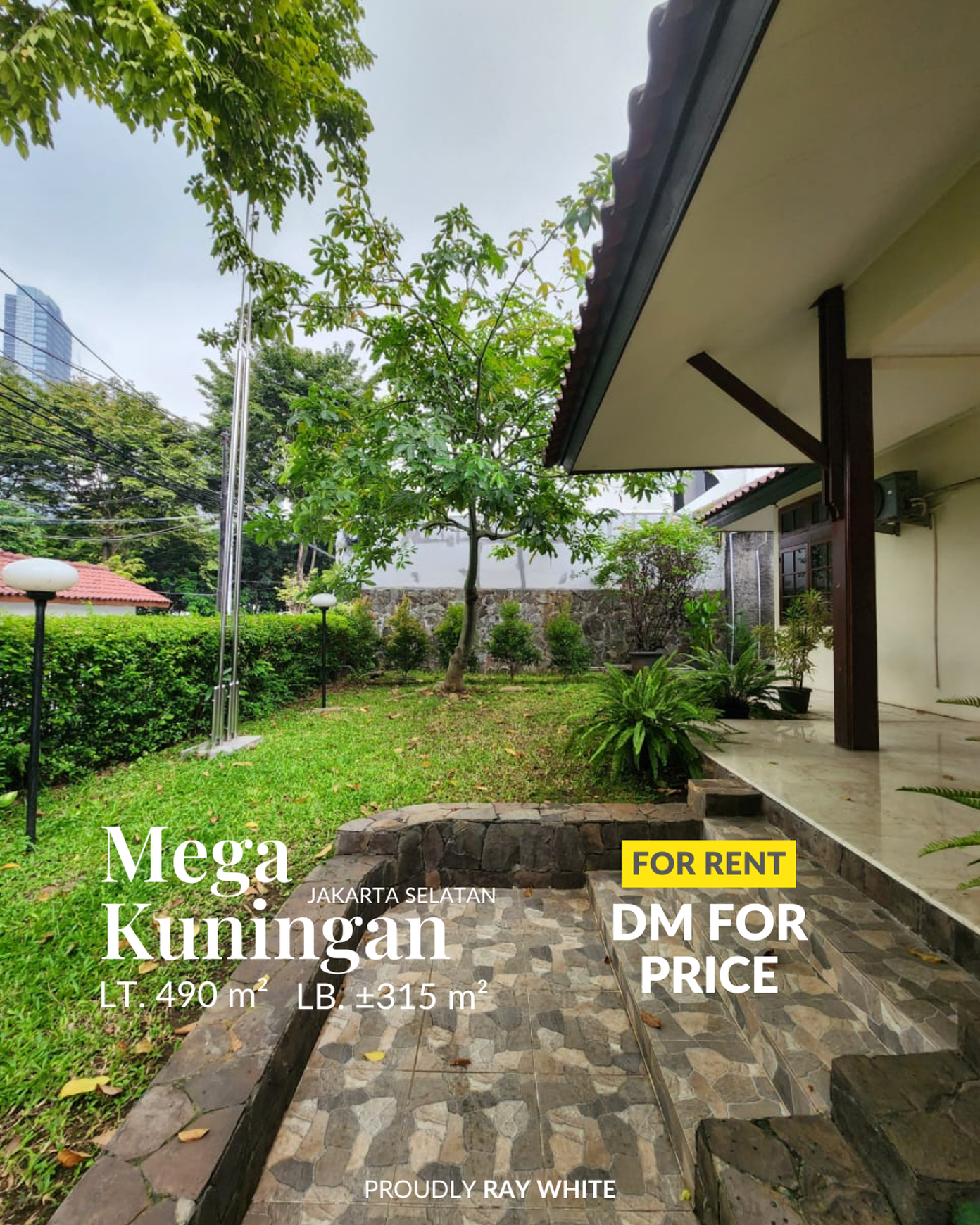 Disewakan Rumah di Mega Kuningan Timur, Jakarta Selatan