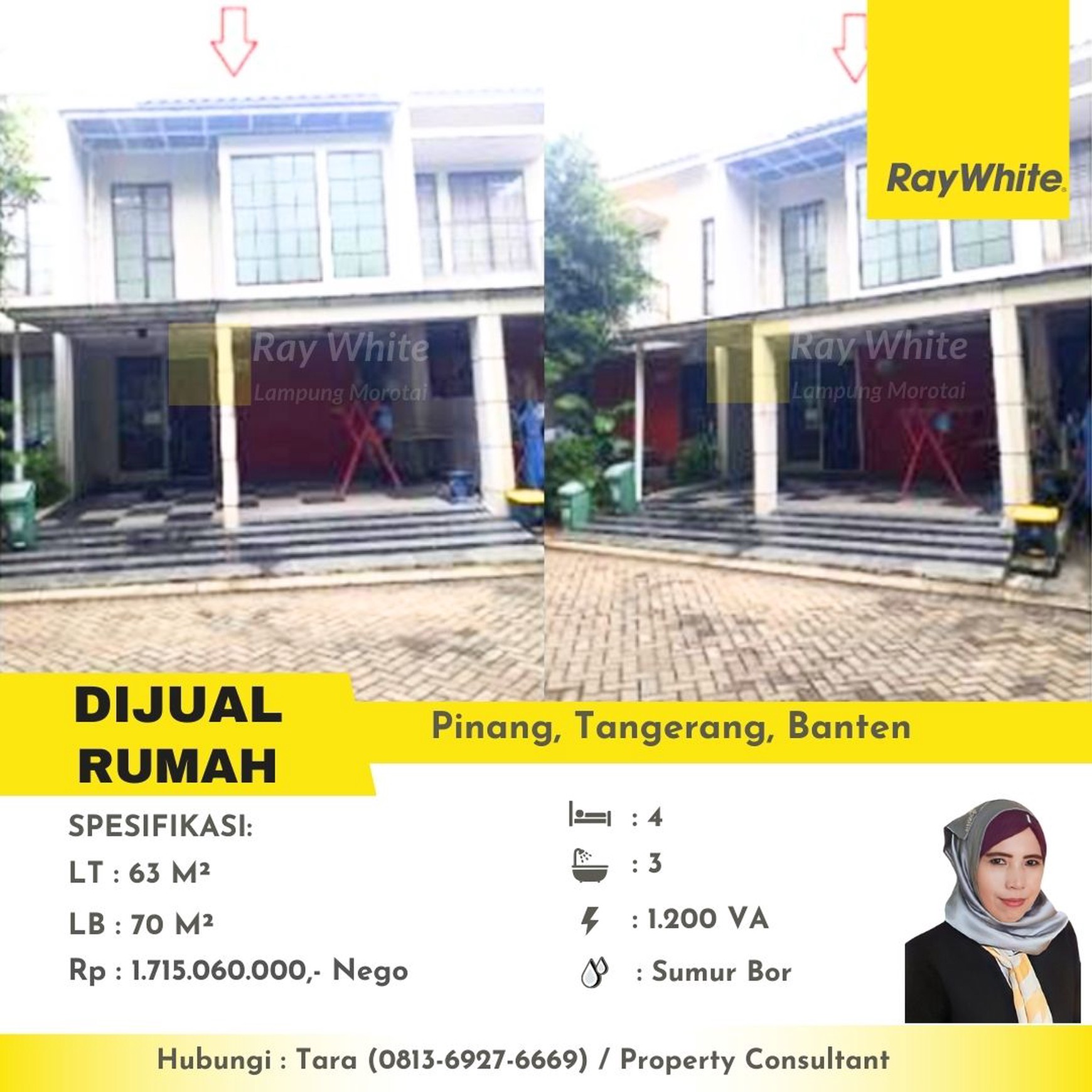 rumah murah pinang tangerang