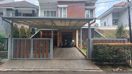 Rumah Mewah 2 lantai di boulevard perumahan Kavling DPRD, dekat pintu tol Cibubur,dekat mall Cibubur Junction