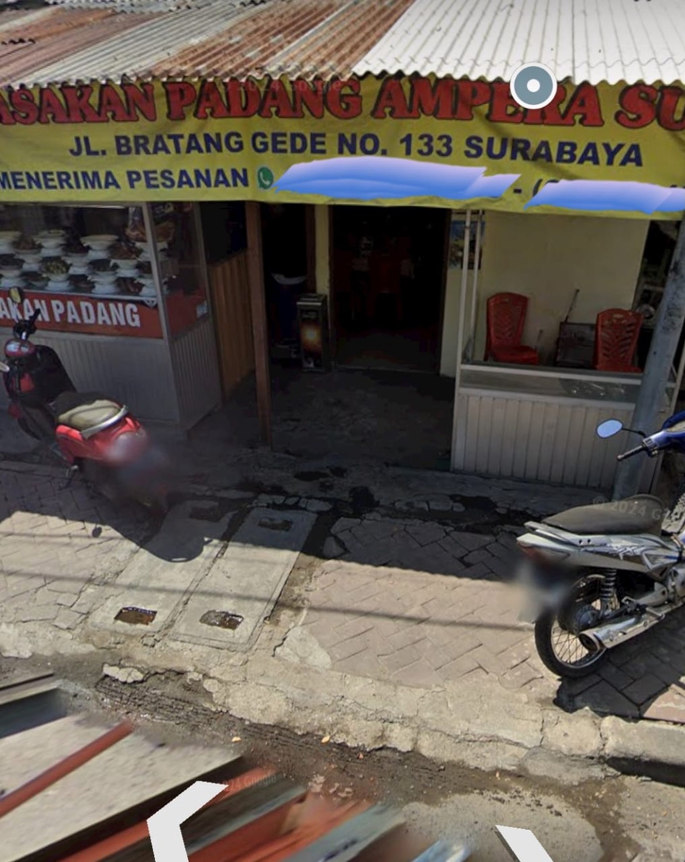 Dijual tempat usaha hitung tanah di 0 jalan raya Bratang Gede