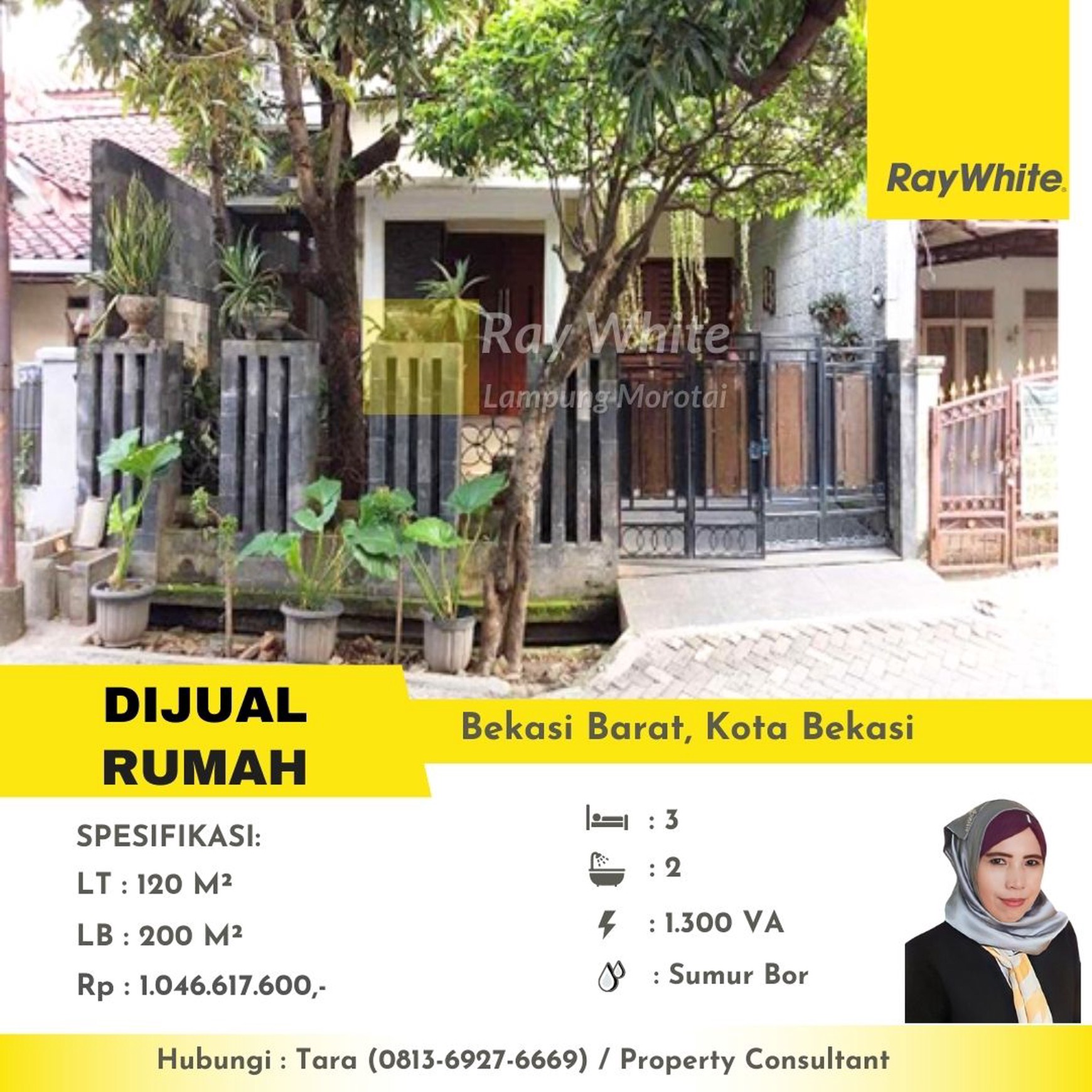 rumah murah griya bintara indah bekasi barat