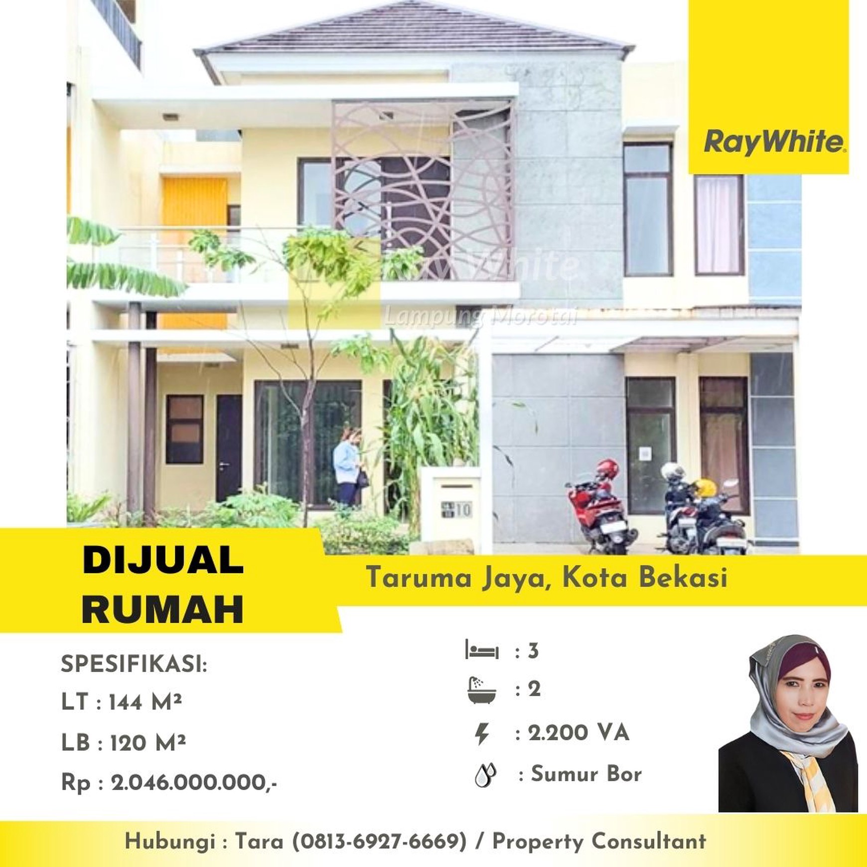 rumah murah kota harapan indah bekasi