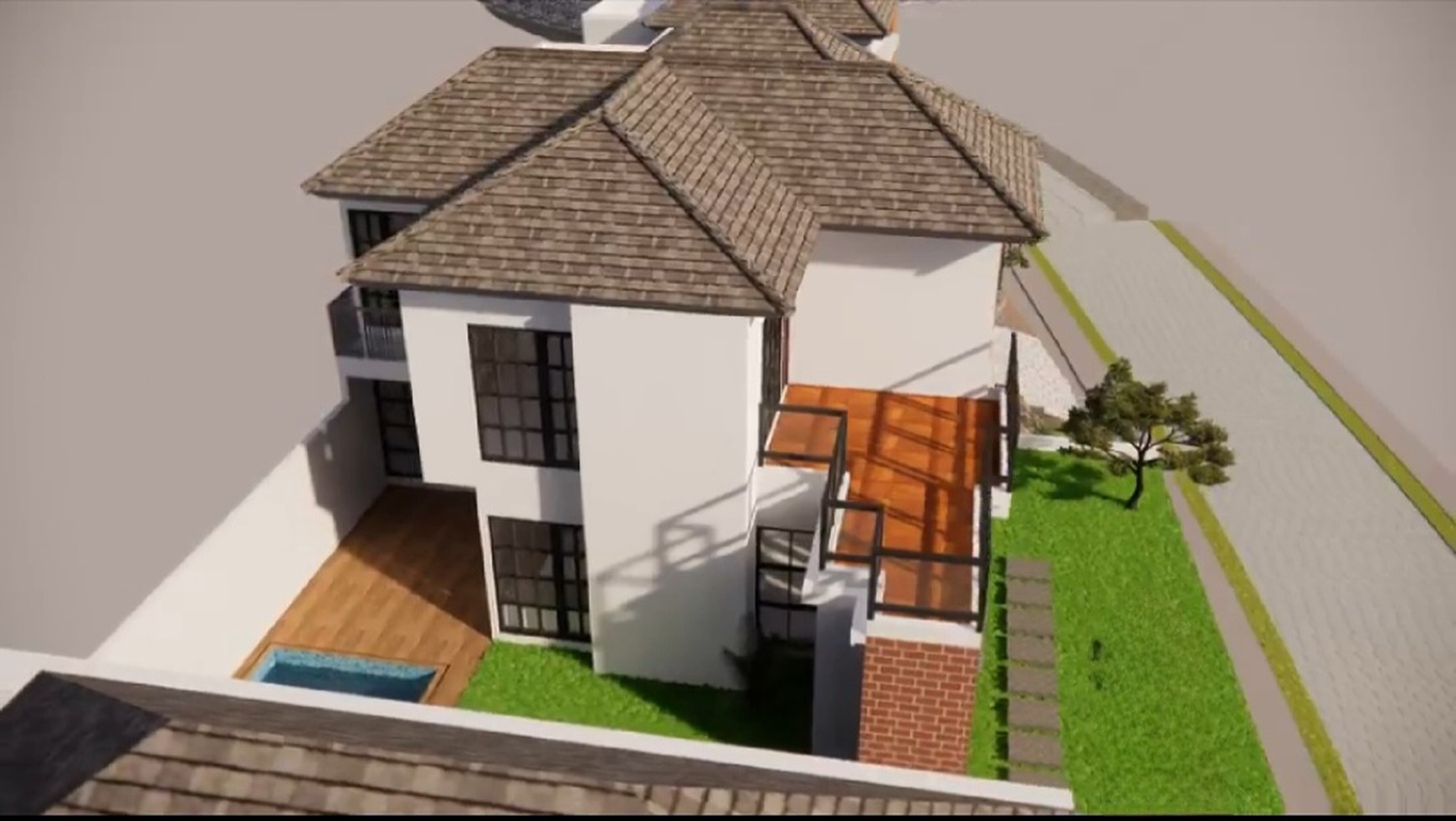 Rumah Hitung Tanah Area Cipete