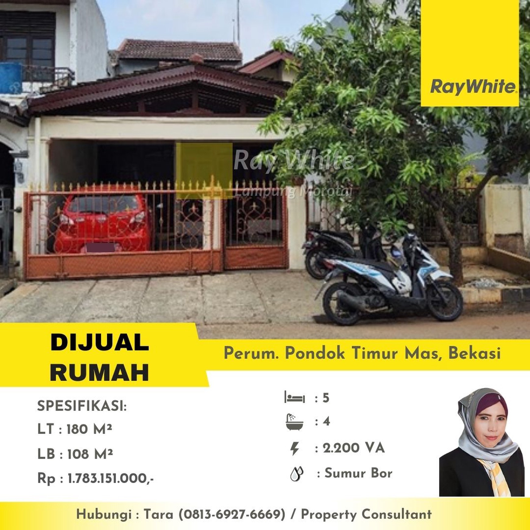 rumah murah pondok timur mas jaka setia bekasi selatan