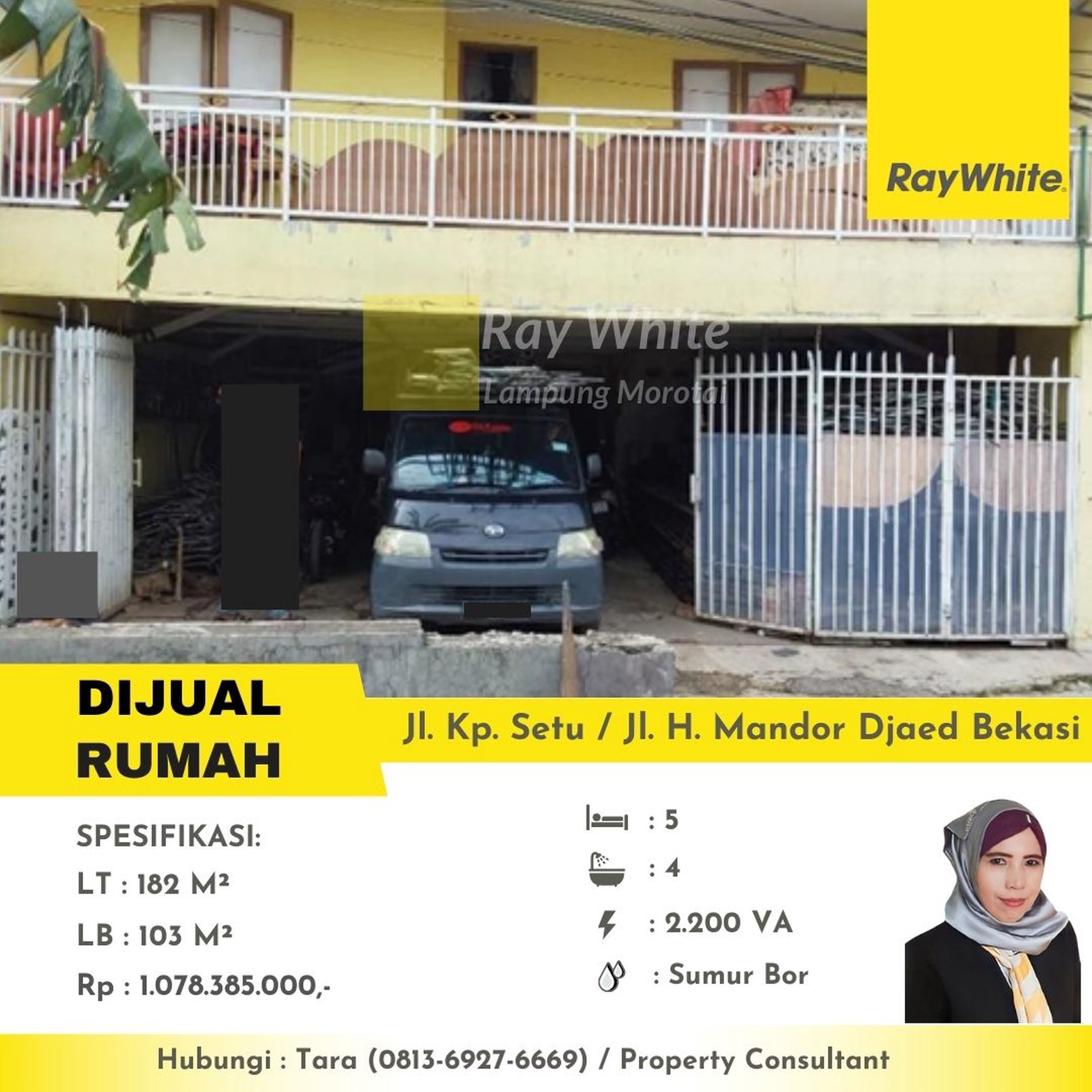 rumah murah kp setu bintara jaya