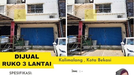 ruko murah sentra niaga kalimalang