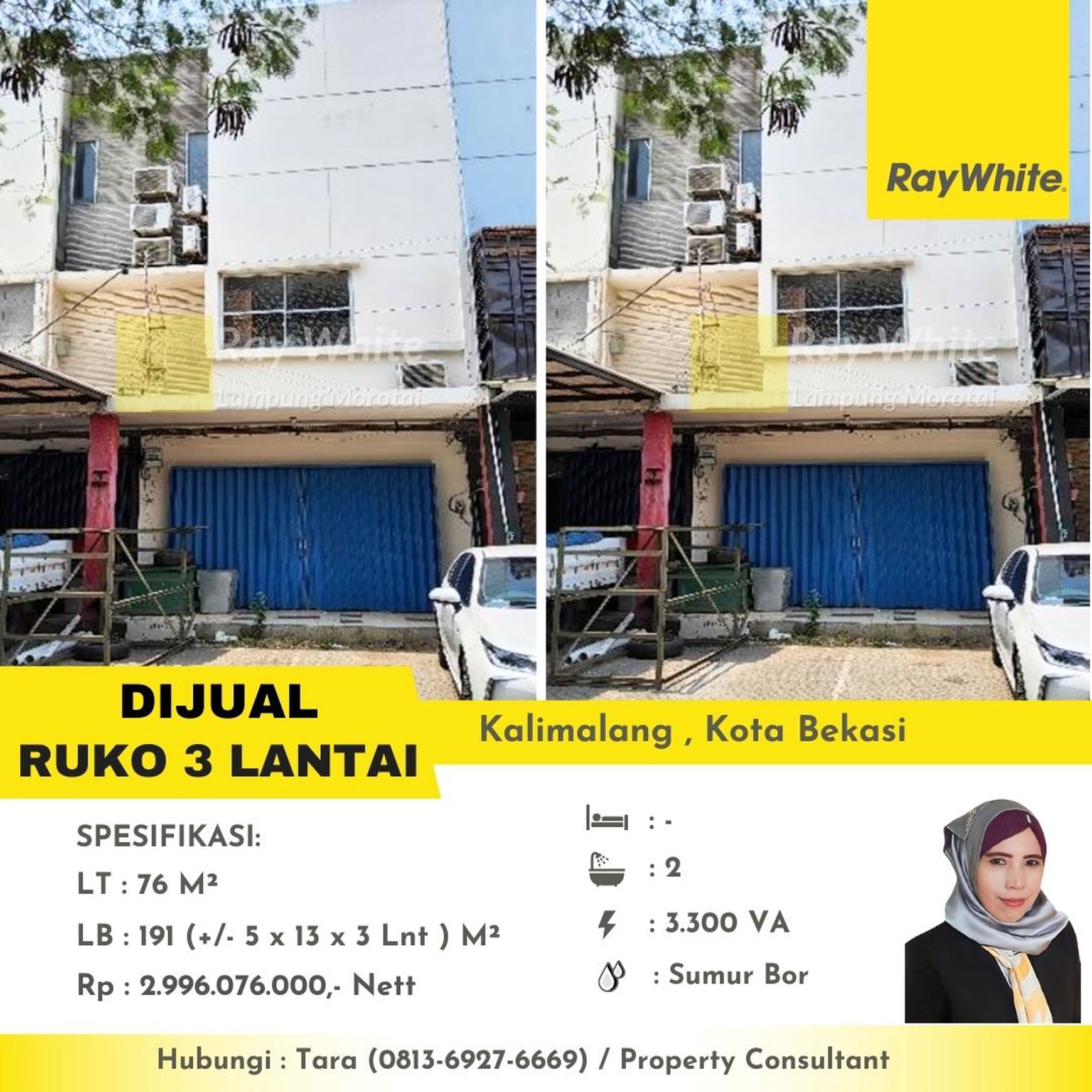 ruko murah sentra niaga kalimalang