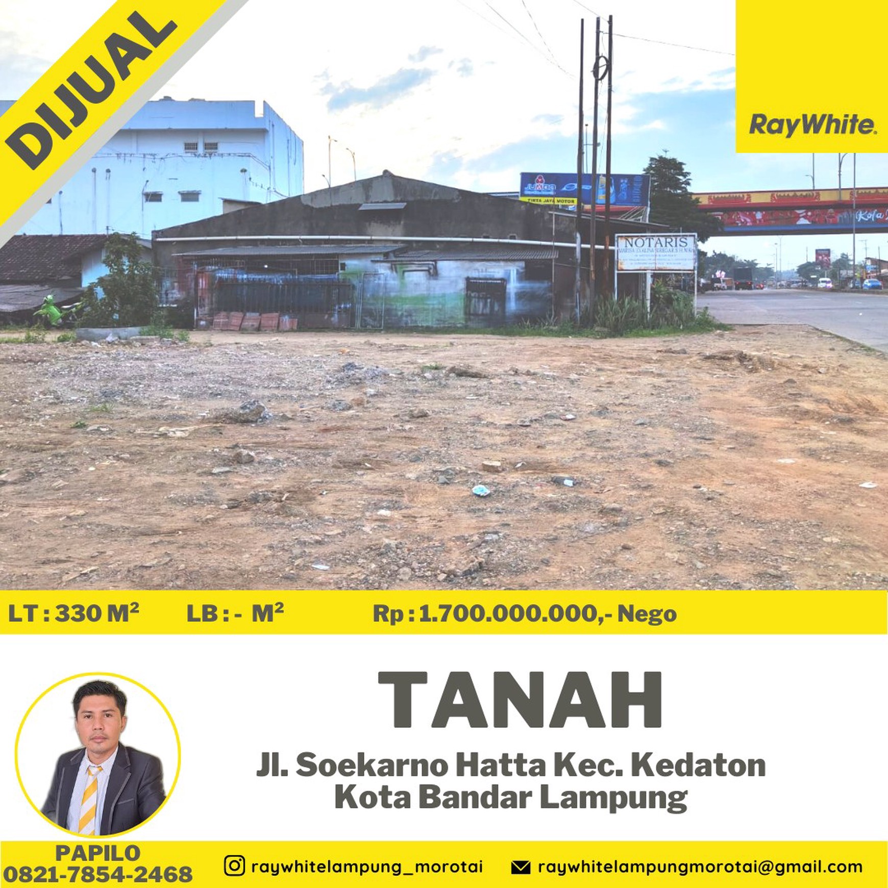 tanah murah soekarno hatta