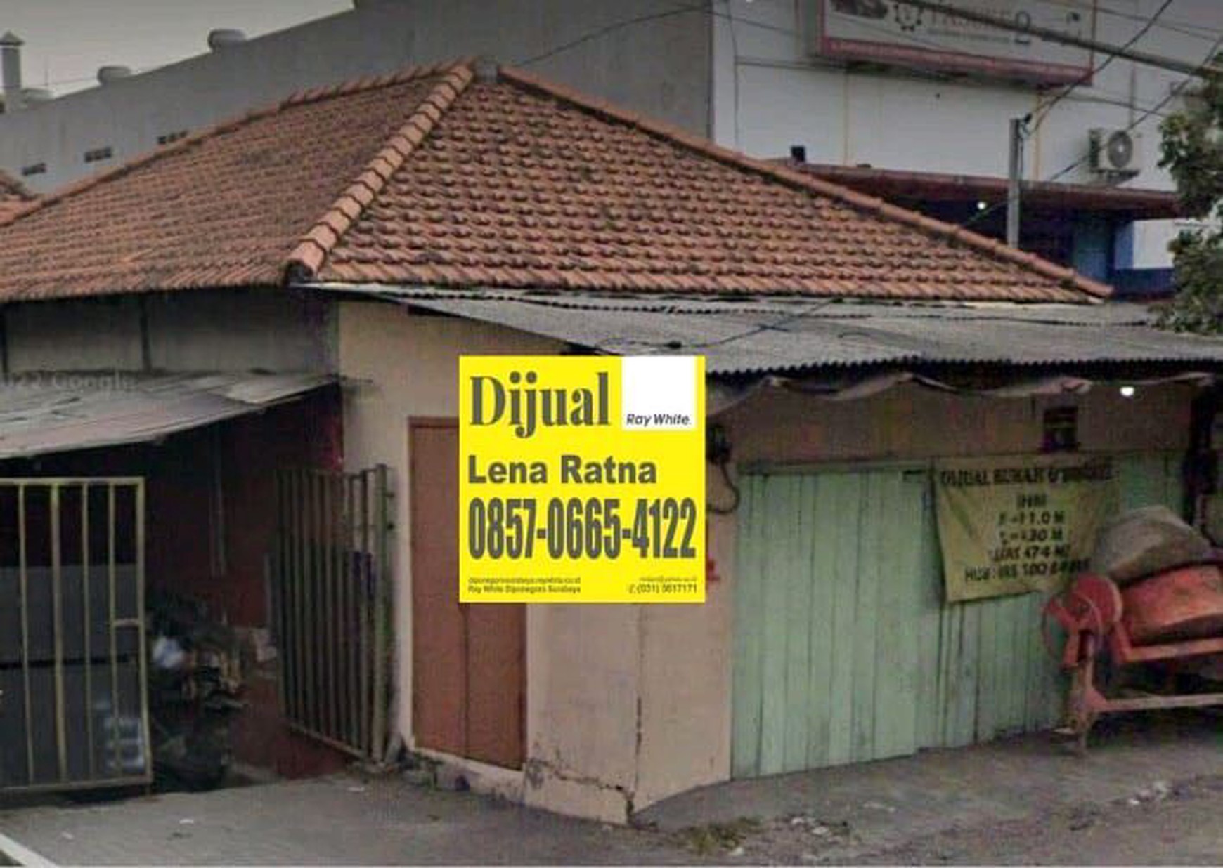 Rumah dijual di Jl. Raya Karangpilang