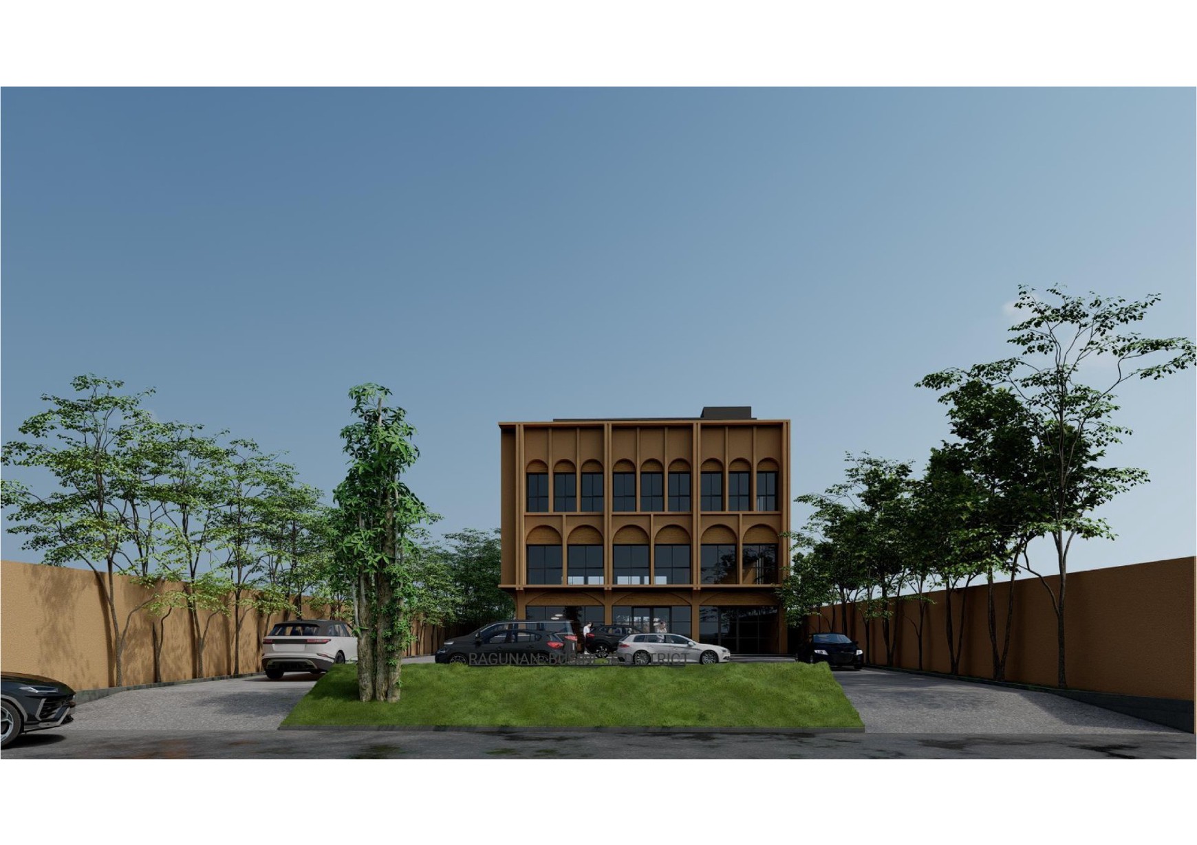 Gedung Baru di Pinggir Jalan Utama, Lokasi Strategis di Jl. Harsono RM, Ragunan, Jakarta Selatan