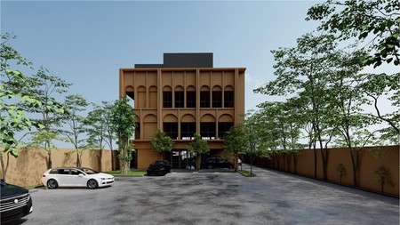 Gedung Baru di Pinggir Jalan Utama, Lokasi Strategis di Jl. Harsono RM, Ragunan, Jakarta Selatan 