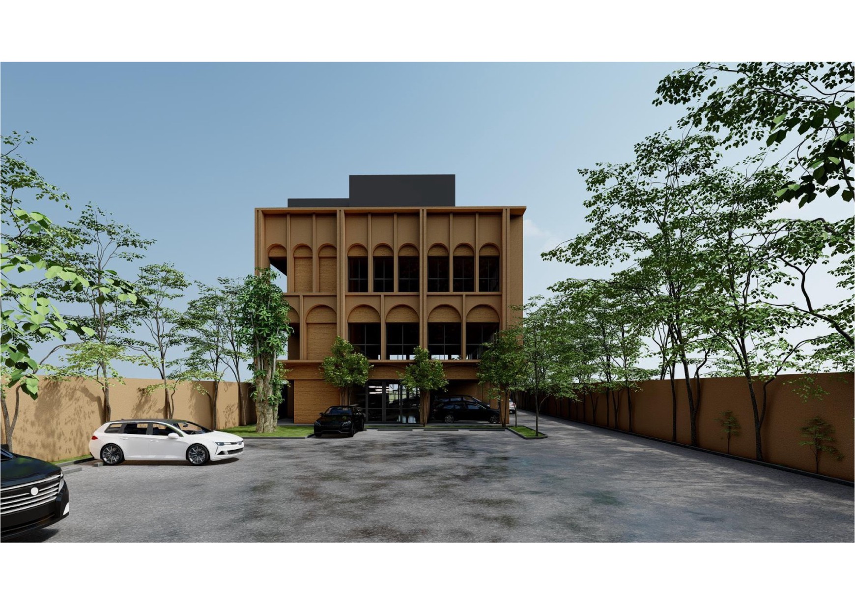 Gedung Baru di Pinggir Jalan Utama, Lokasi Strategis di Jl. Harsono RM, Ragunan, Jakarta Selatan