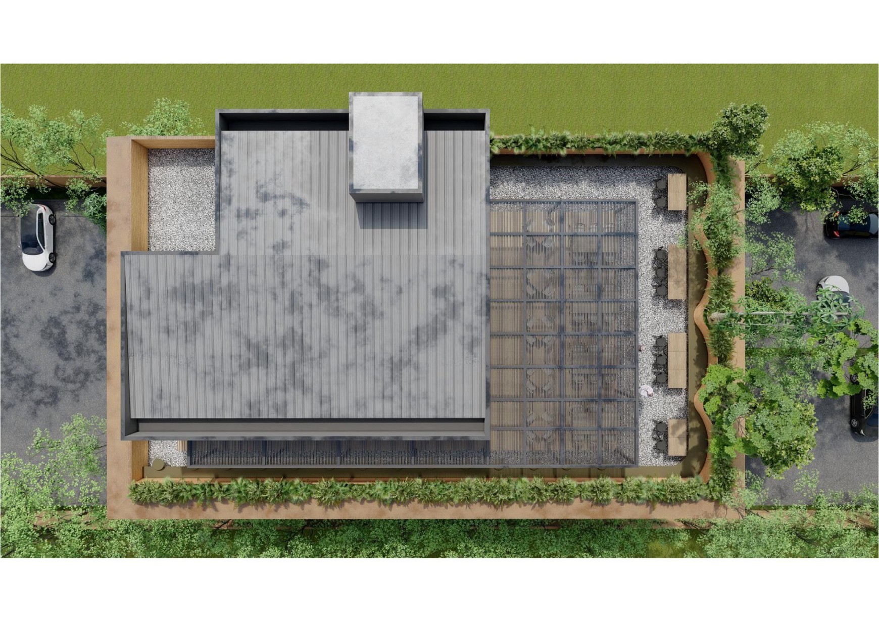 Gedung Baru di Pinggir Jalan Utama, Lokasi Strategis di Jl. Harsono RM, Ragunan, Jakarta Selatan